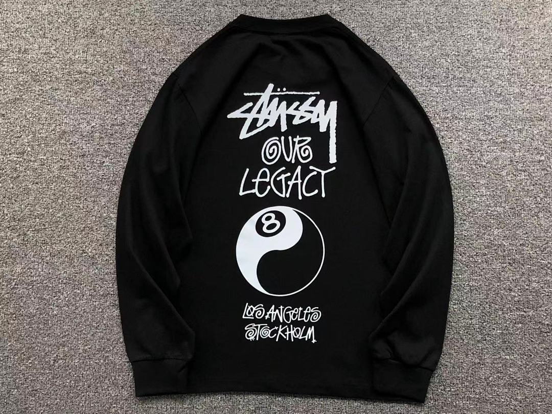 Stussy 115 STUSSY LONG SLEEVED 21101618125 (Im 170Cm 60Kg I Wear Size M In The Phot) - Image 7