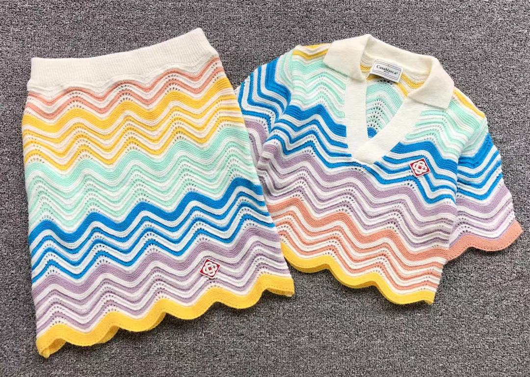 Casablanca 335 CASABLANCA SWEATER SHORT SKIRT FEMAIE - Image 4