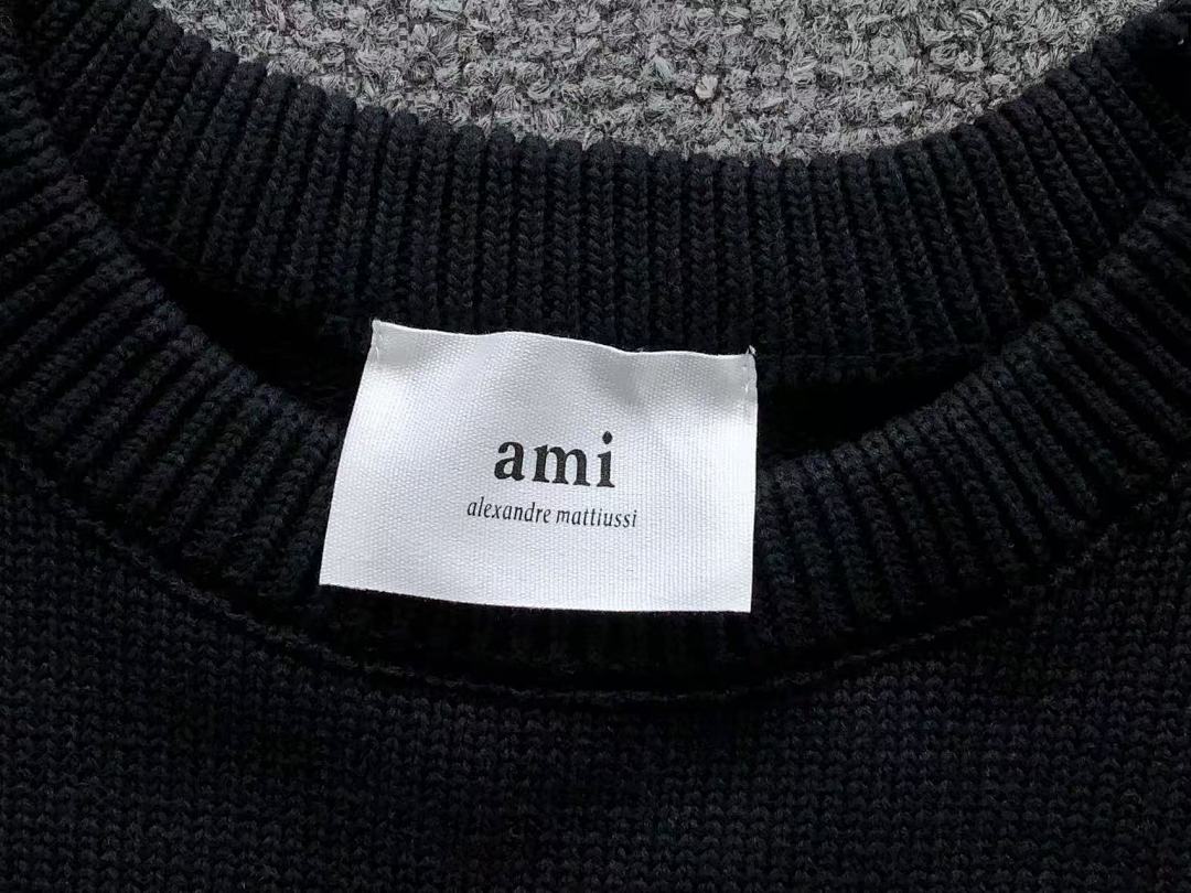 AMI 158 AMI SWEATER 21101009125 (Im 170Cm 60Kg I Wear Size M In The Phot) - Image 25