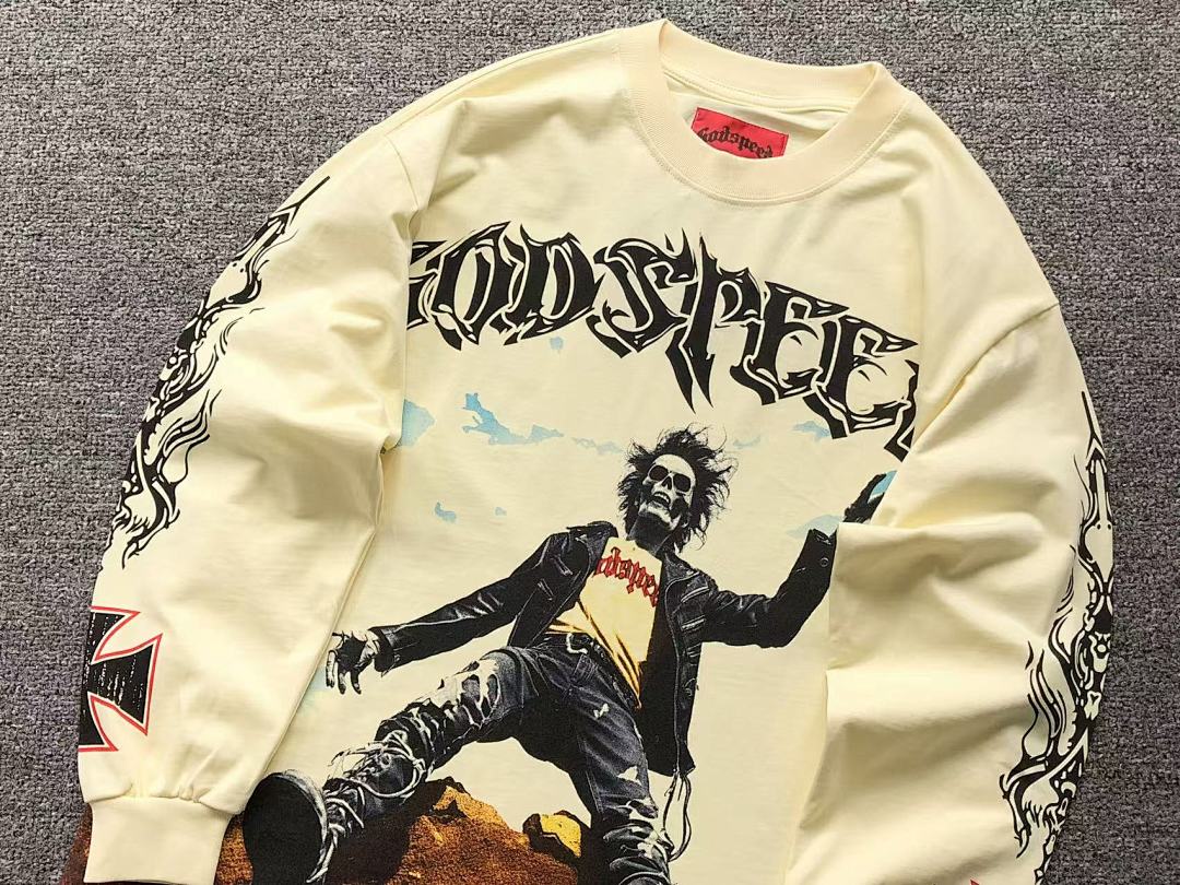 Godspeed 128 GO⭐S⭐E⭐D LONG SLEEVED 4105073917 (Im 170Cm 60Kg I Wear Size S In The Phot) - Image 8