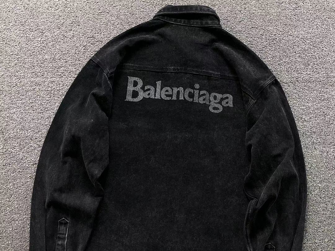 Balenciaga 268 B⭐L⭐⭐⭐IA⭐A JACKET 128291835 (Im 170Cm 60Kg I Wear Size M In The Phot) - Image 11
