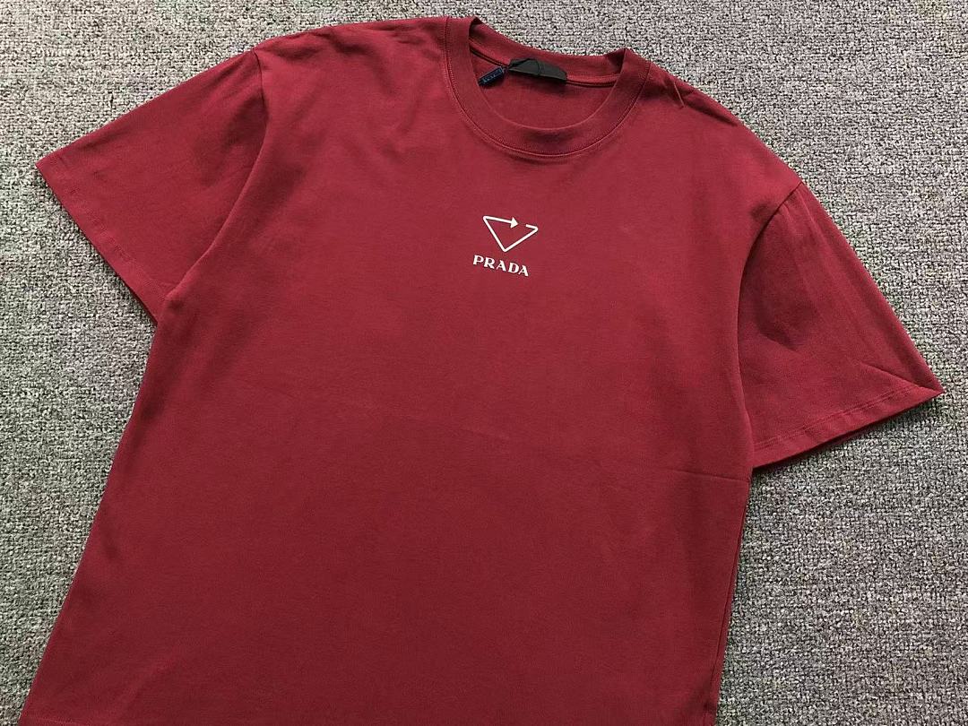 Prada 113 P⭐A⭐A T-SHIRT 5207270270 (Im 170Cm 60Kg I Wear Size S In The Phot) - Image 7