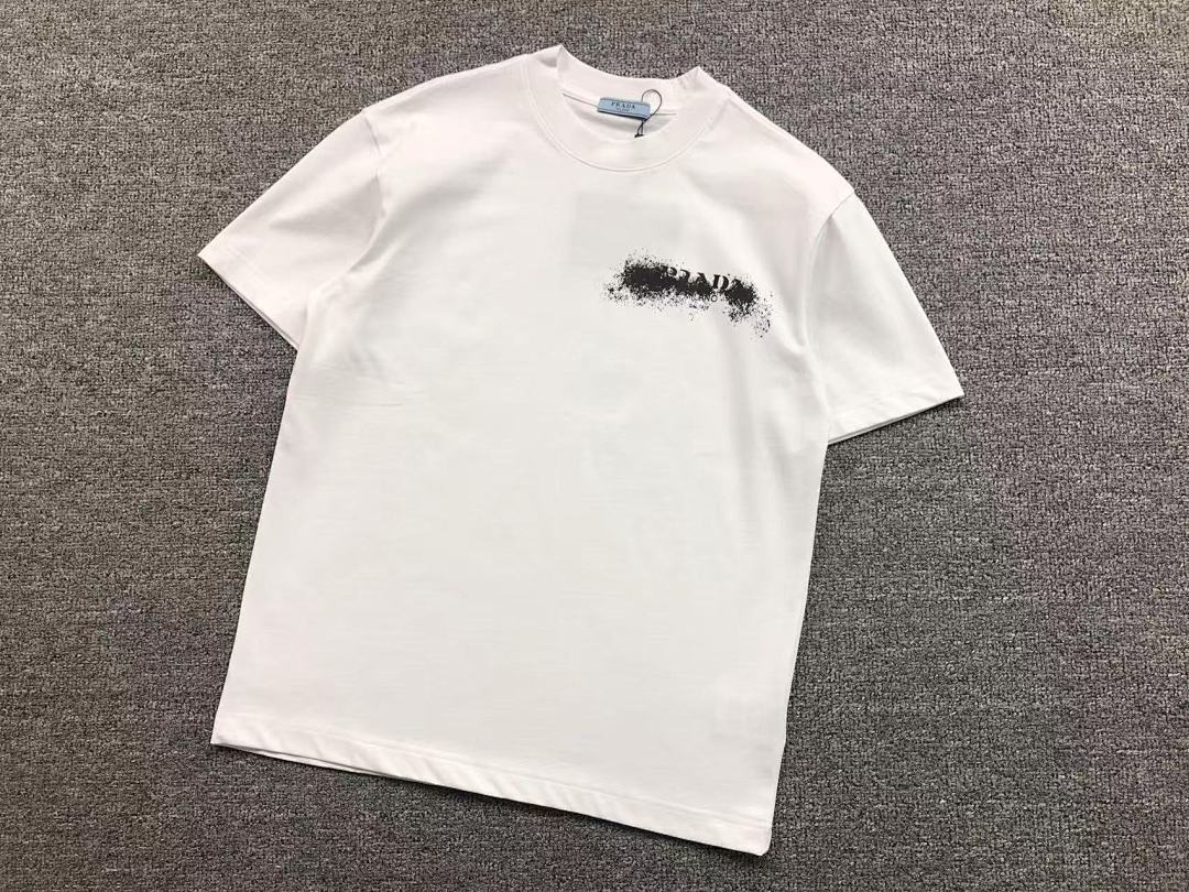 Prada 115 P⭐A⭐A T-SHIRT 405100421 (Im 170Cm 60Kg I Wear Size M In The Phot) - Image 7