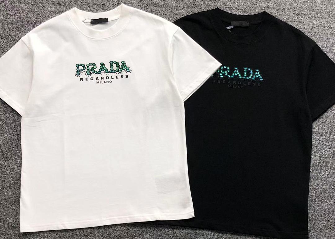Prada 168 P⭐A⭐A T-SHIRT 22032008001 (Im 170Cm 60Kg I Wear Size S In The Phot) - Image 6