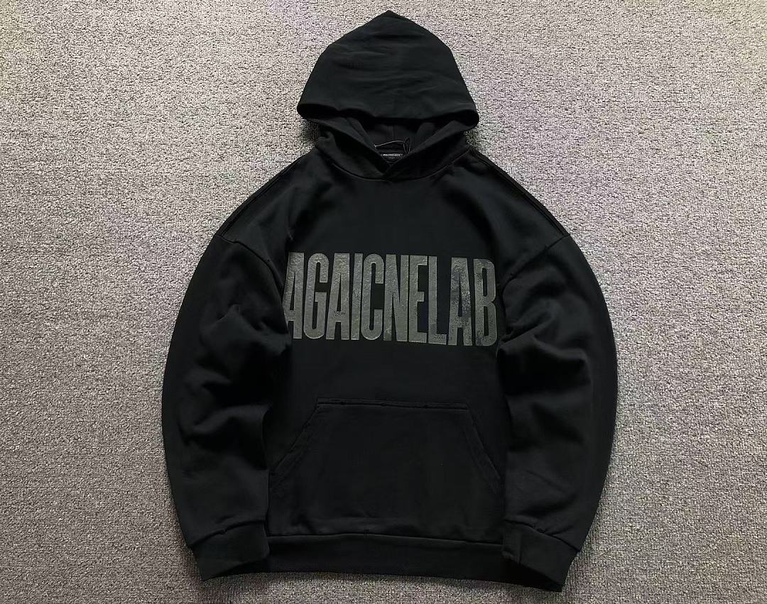 Balenciaga 225 B⭐L⭐⭐⭐IA⭐A HOODIE 42082103163 (Im 170Cm 60Kg I Wear Size S In The Phot) - Image 5