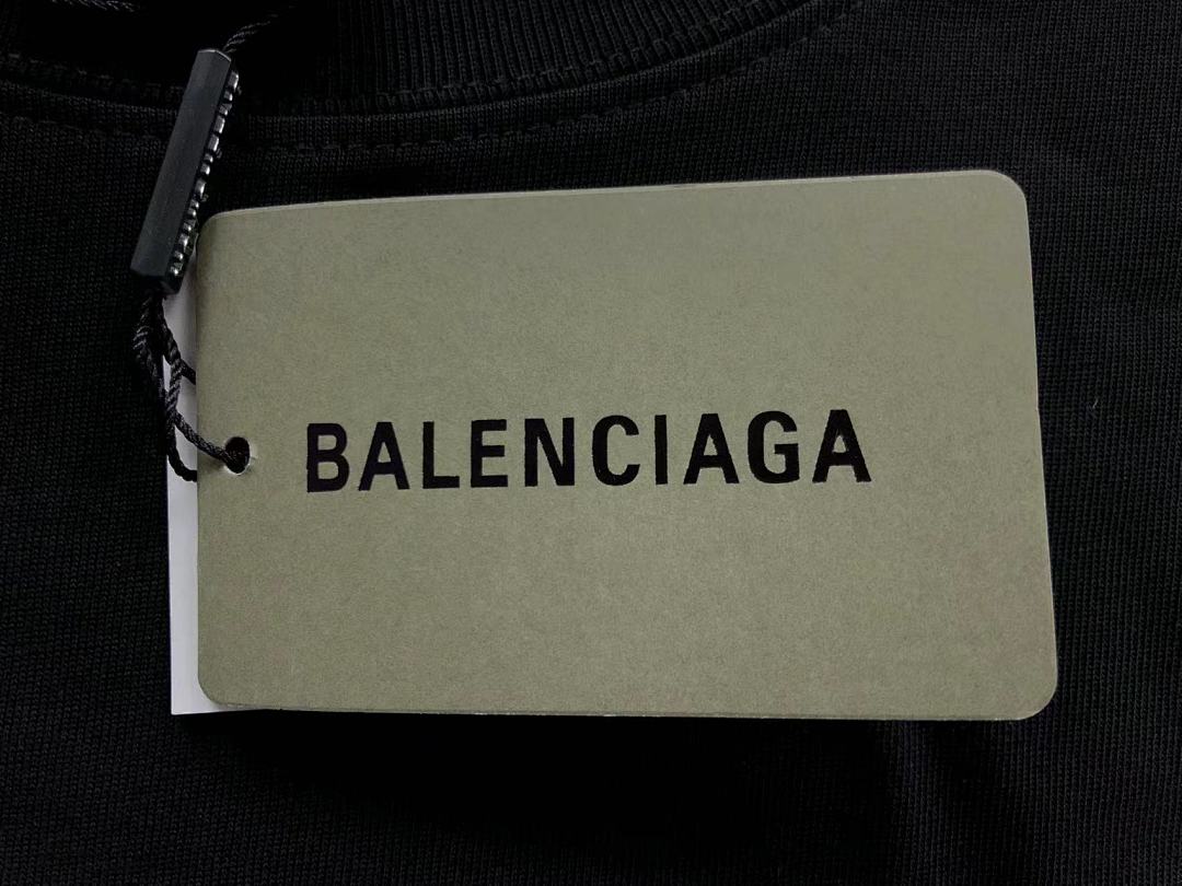 Balenciaga 95 B⭐L⭐⭐⭐IA⭐A T-SHIRT 502171781 (Im 170Cm 57Kg I Wear Size 1 In The Phot) - Image 20