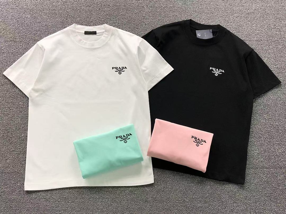Prada 95 P⭐A⭐A T-SHIRT 56240881 (Im 170Cm 60Kg I Wear Size M In The Phot) - Image 5