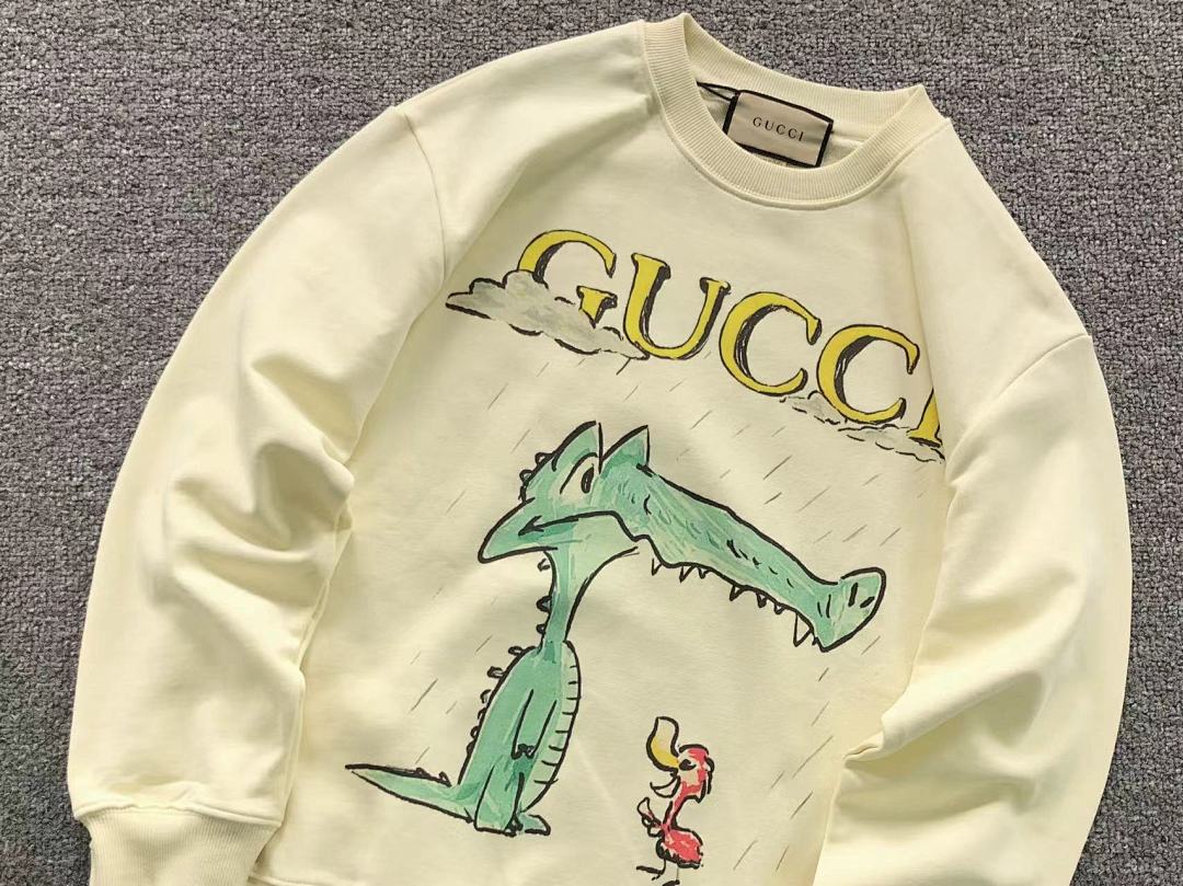 Gucci 115 G⭐C⭐I HOODIE 590111101 (Im 170Cm 60Kg I Wear Size S In The Phot) - Image 7
