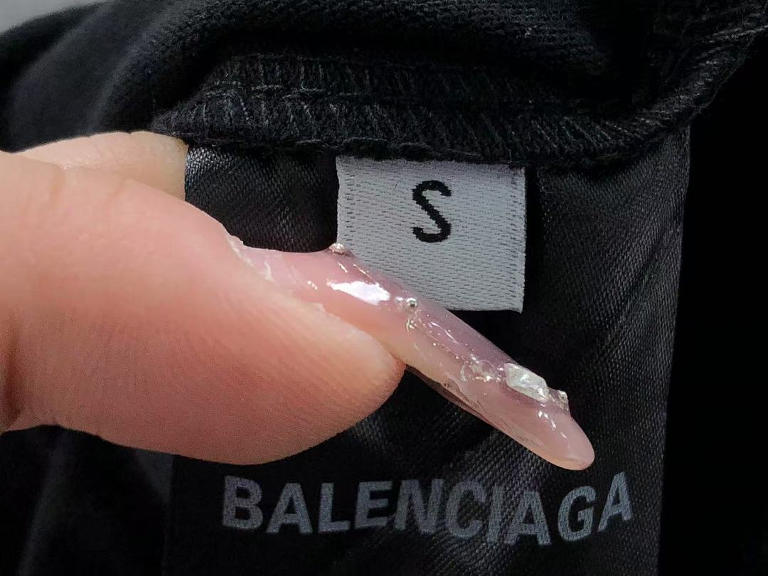 Balenciaga 125 B⭐L⭐⭐⭐IA⭐A T-SHIRT 3102220821 (Im 170Cm 57Kg I Wear Size S In The Phot) - Image 33