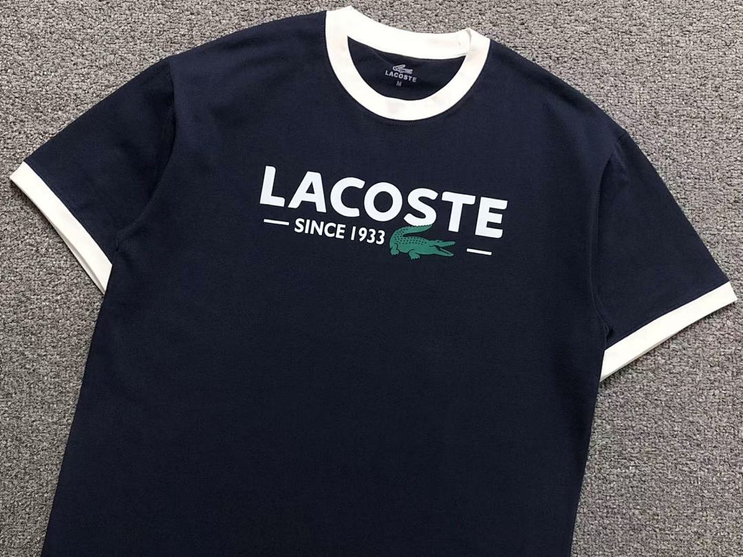 Unbranded 128 LACOSTE T-SHIRT 2203265501 (Im 170Cm 60Kg I Wear Size M In The Phot) - Image 14