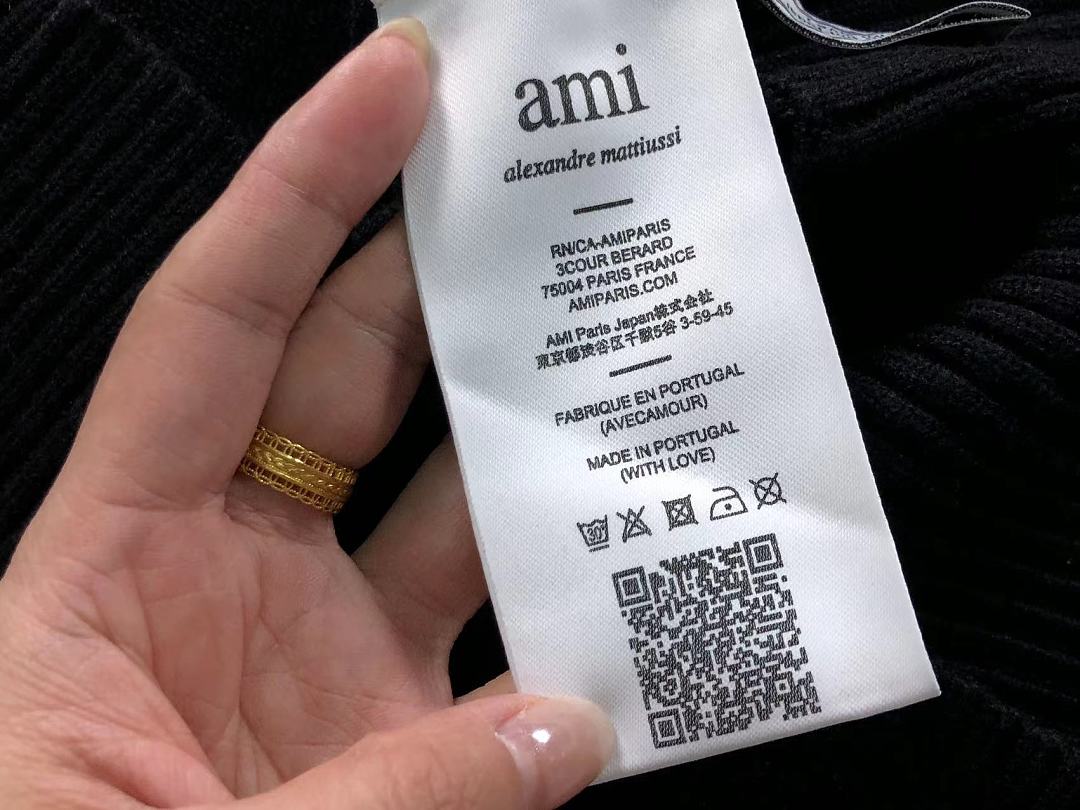 AMI 129 AMI SWEATER 1282301183 (Im 170Cm 60Kg I Wear Size S In The Phot) - Image 36