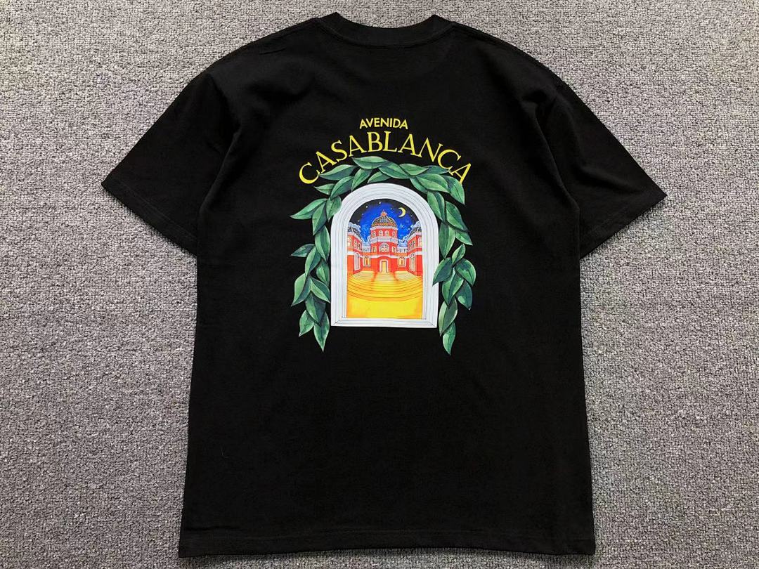 Unbranded 128 CASABLANCA T-SHIRT 504171601 (Im 170Cm 60Kg I Wear Size M In The Phot) - Image 10