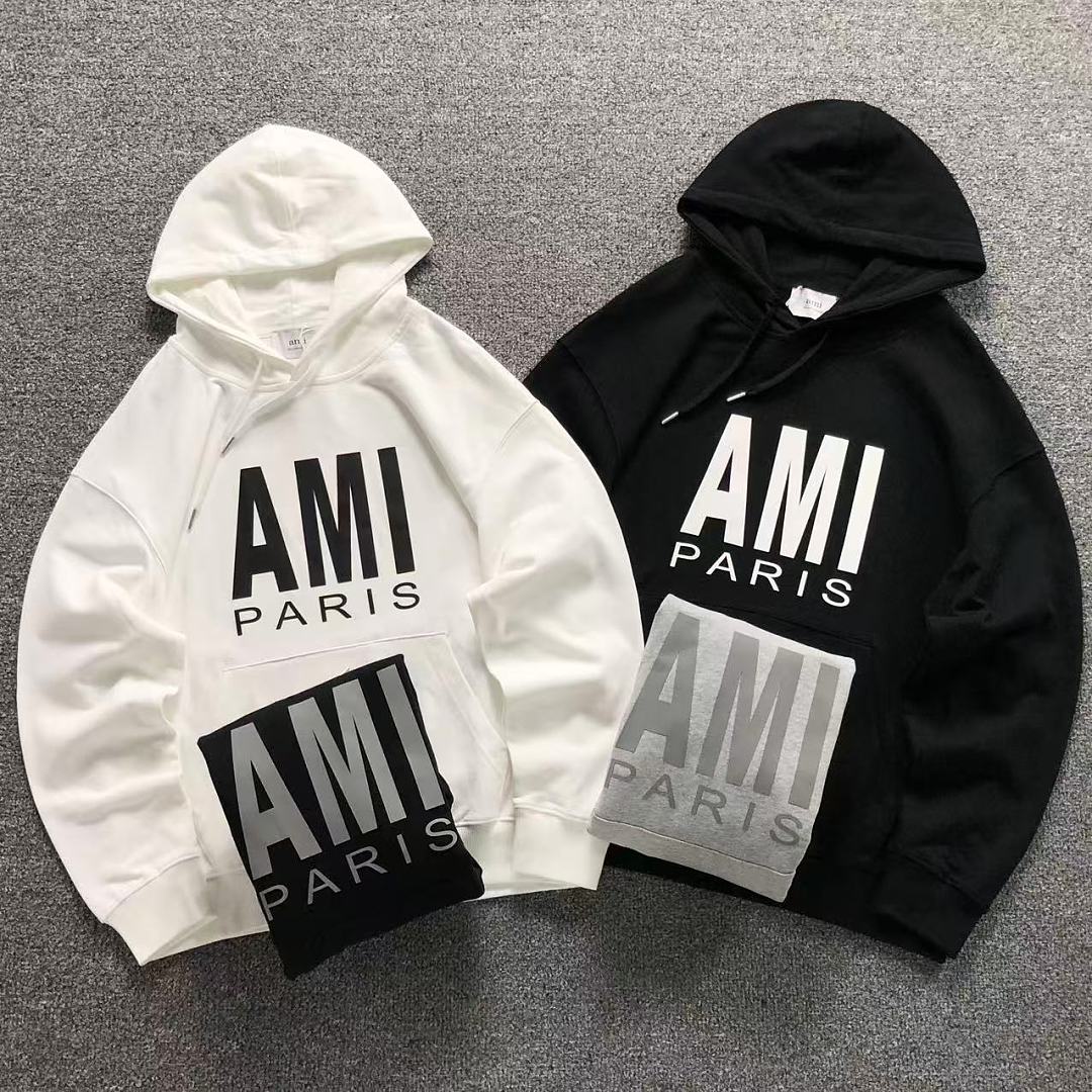 AMI 158 AMI HOODIE 3208163917 (Im 170Cm 60Kg I Wear Size S In The Phot)