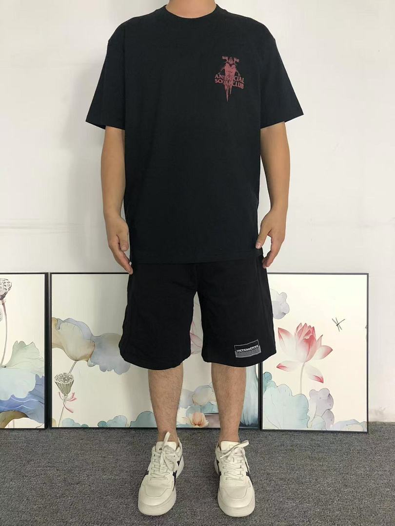 Christian Louboutin 85 ANTI SOCIAL CLUB T-SHIRT 4109160802 (Im 170Cm 60Kg I Wear Size L In The Phot) - Image 3