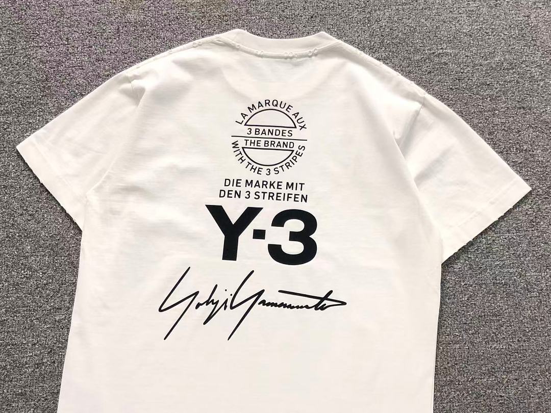 Y-3 129 Y-3 T-SHIRT 3208210921 (Im 170Cm 60Kg I Wear Size L In The Phot) - Image 8