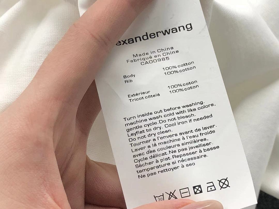 Alexander Wang 115 A⭐⭐X⭐⭐⭐ER W⭐⭐G T-SHIRT 412150577 (Im 170Cm 57Kg I Wear Size S In The Phot) - Image 14
