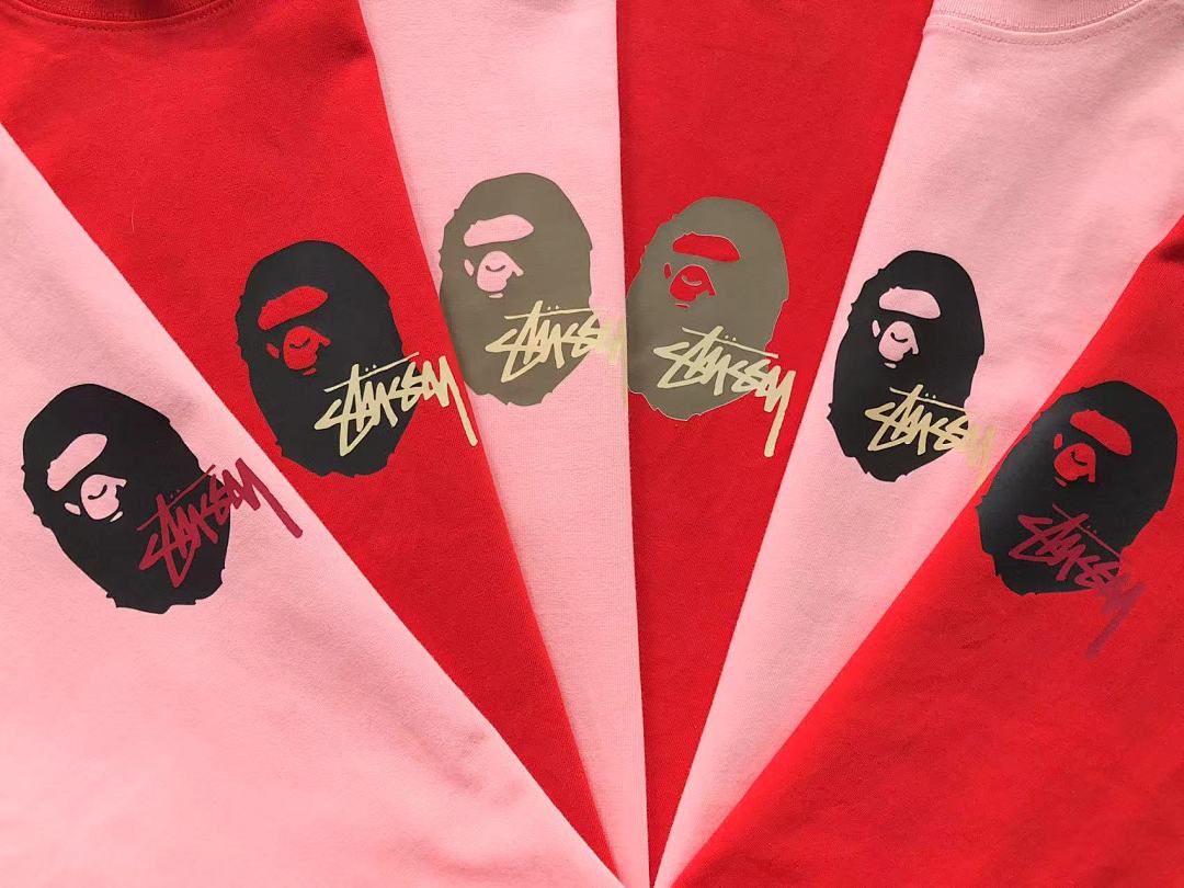 Bape 78 BAPE STUSSY T-SHIRT 1102101142 (Im 170Cm 57Kg I Wear Size S In The Phot) - Image 31