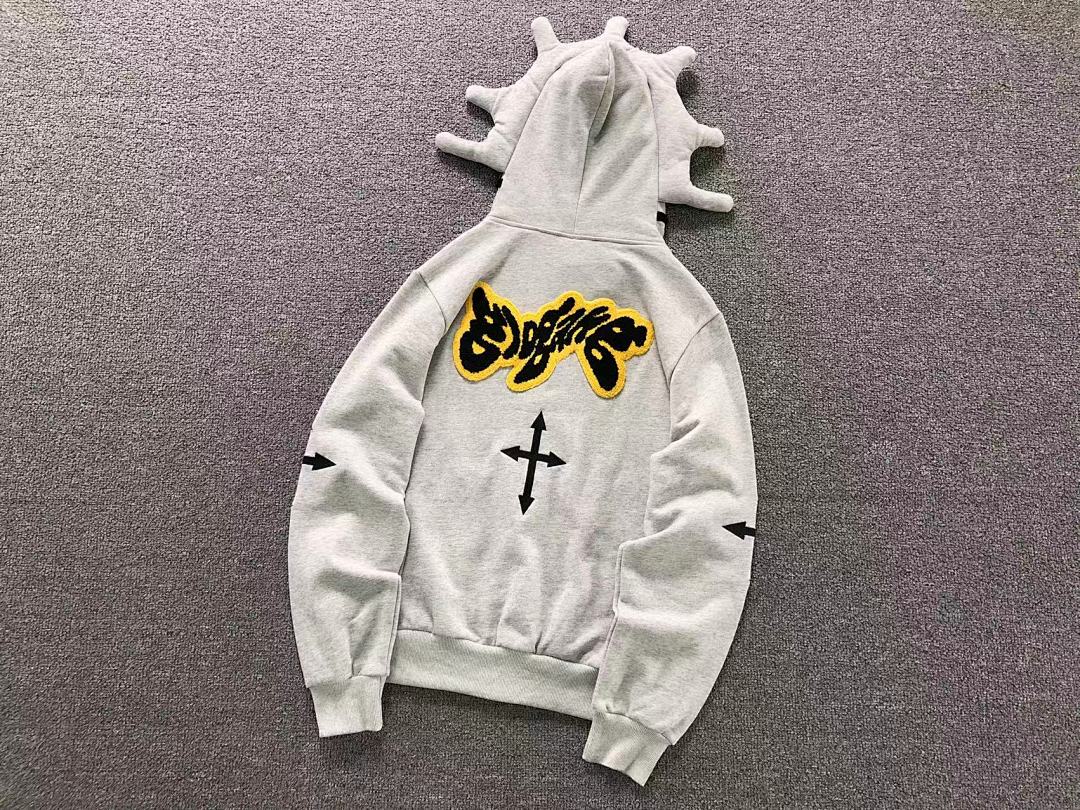 Unbranded 288 FASHION HOODIE 3111011372 (Im 170Cm 60Kg I Wear Size M In The Phot) - Image 7