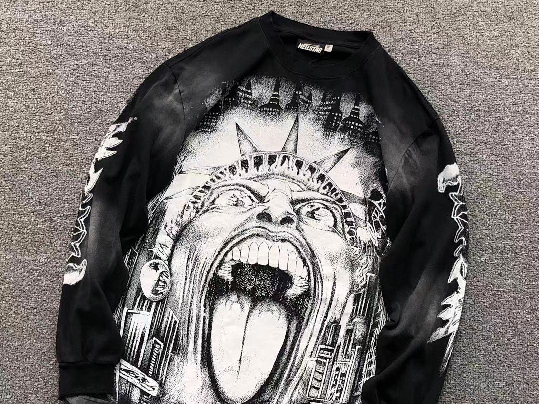 Hellstar 135 HELLSTAR LONG SLEEVED 3110211917 (Im 170Cm 60Kg I Wear Size S In The Phot) - Image 7