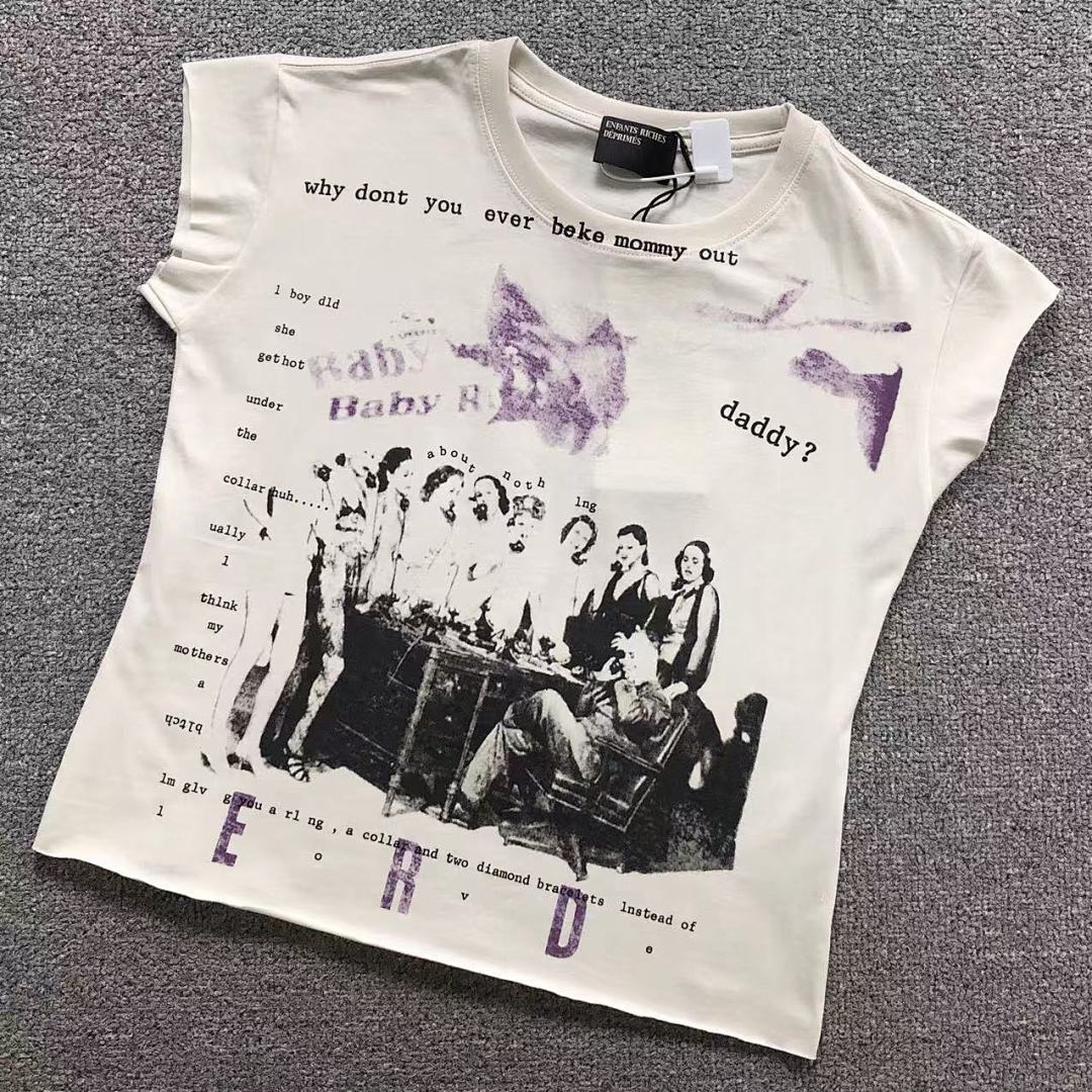 Chanel 115 ENFANTS RICHES DEPRIMES T-SHIRT - Image 4