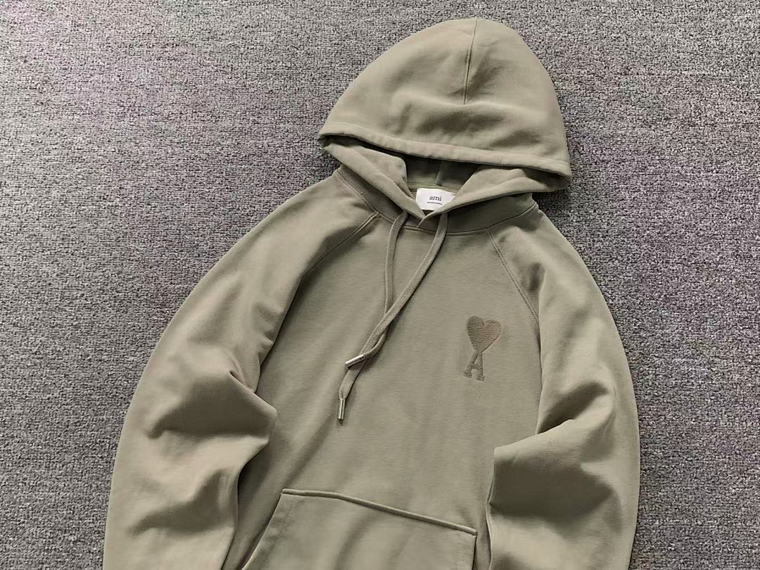 AMI 168 AMI HOODIE 3110170221 (Im 170Cm 60Kg I Wear Size M In The Phot) - Image 19