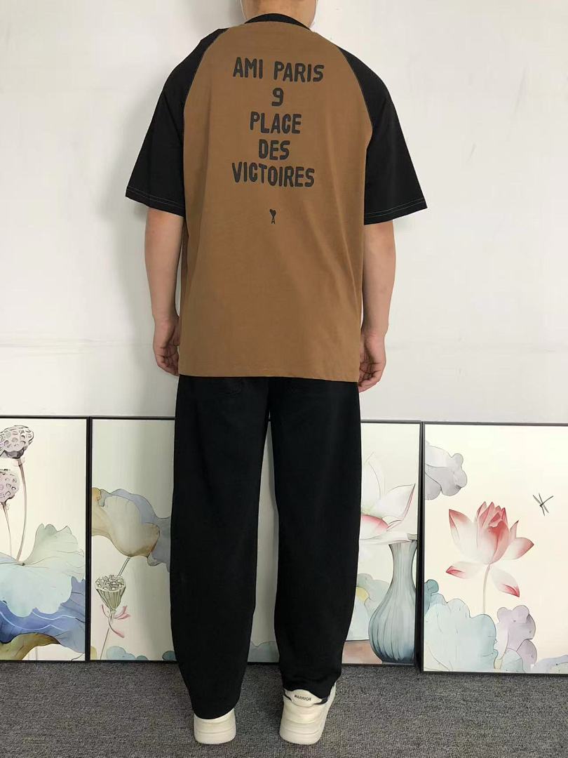 AMI 158 AMI T-SHIRT 22040712001 (Im 170Cm 60Kg I Wear Size S In The Phot) - Image 4