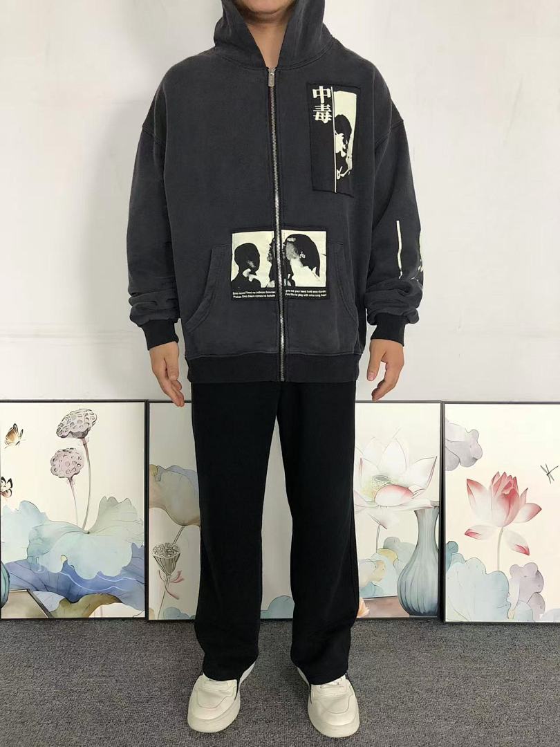 Chanel 178 ENFANTS RICHES DEPRIMES HOODIE 511602162 (Im 170Cm 60Kg I Wear Size S In The Phot) - Image 3