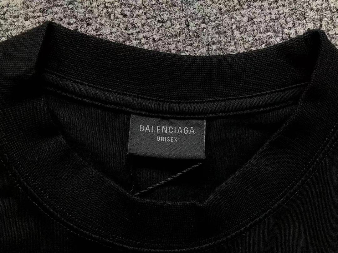 Balenciaga 129 B⭐L⭐⭐⭐IA⭐A T-SHIRT 3206173121 (Im 170Cm 60Kg I Wear Size S In The Phot) - Image 14