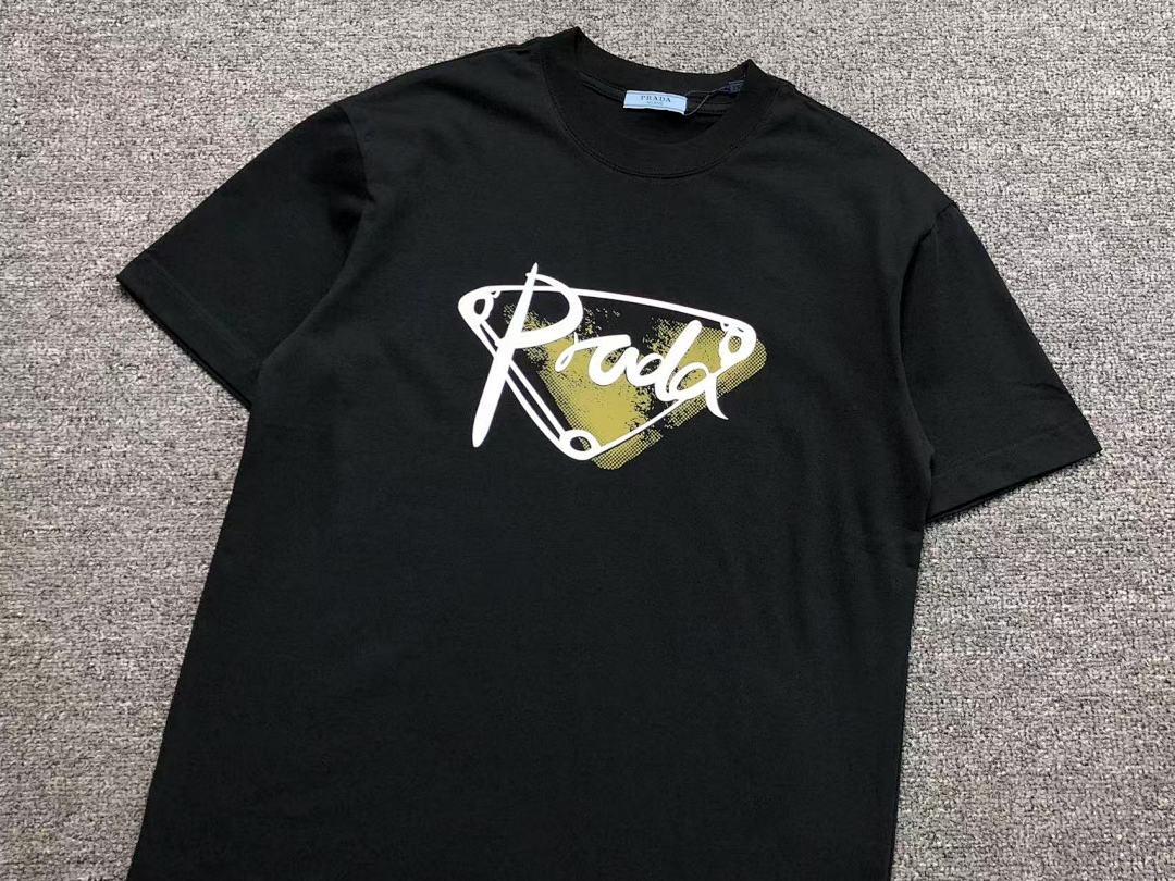 Prada 118 P⭐A⭐A T-SHIRT 5103121147 (Im 170Cm 60Kg I Wear Size M In The Phot) - Image 13