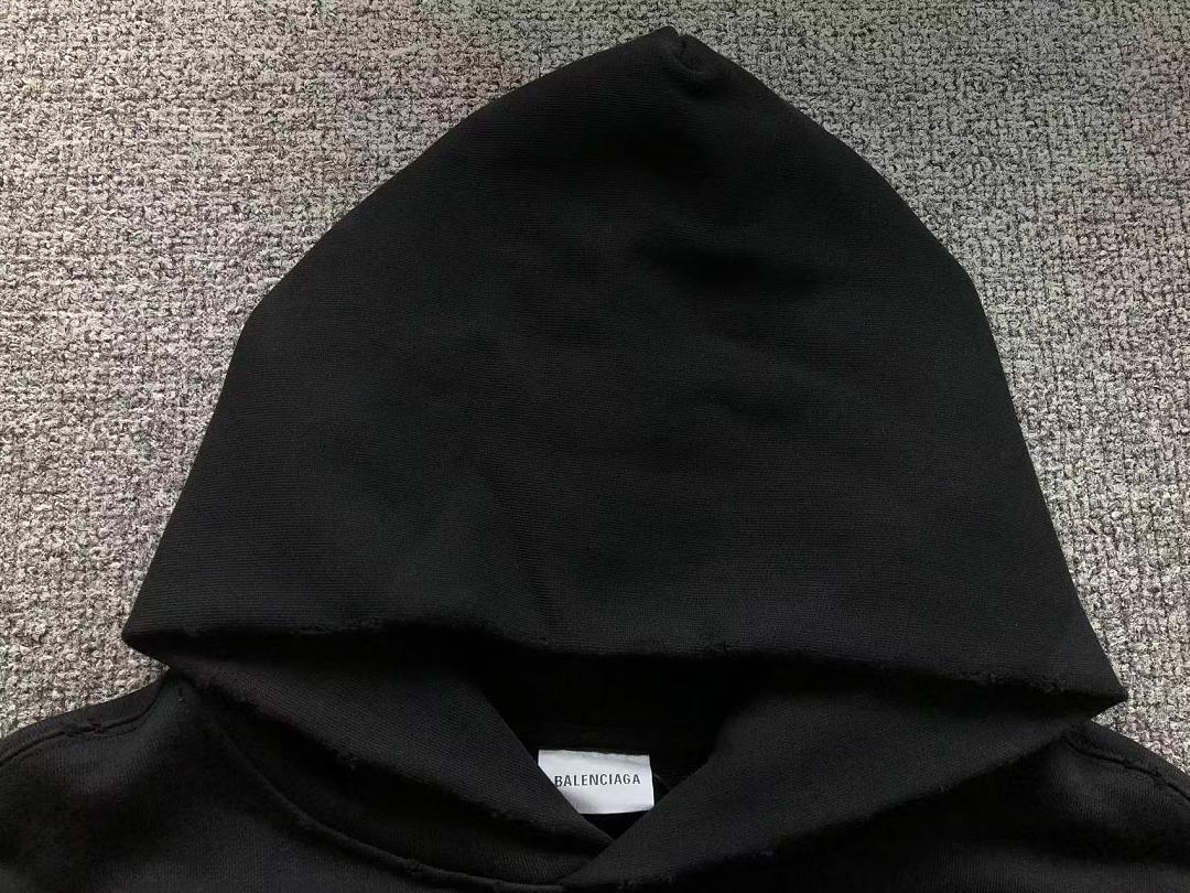 Balenciaga 235 B⭐L⭐⭐⭐IA⭐A HOODIE 42082923163 (Im 170Cm 60Kg I Wear Size S In The Phot) - Image 14