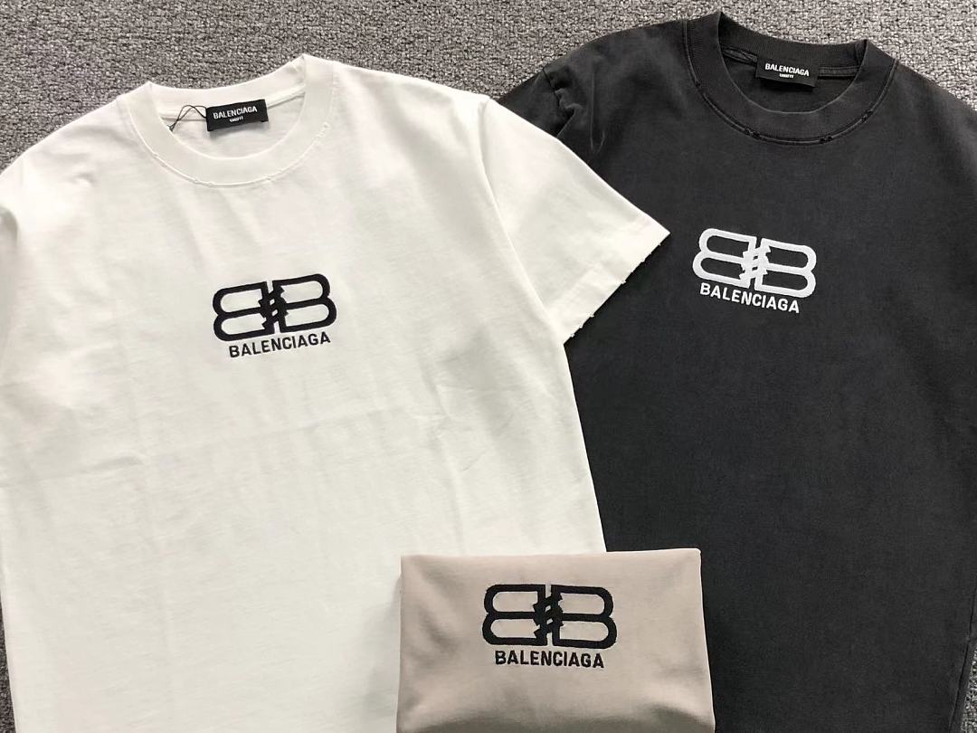 Balenciaga 125 B⭐L⭐⭐⭐IA⭐A T-SHIRT 5207270881 (Im 170Cm 60Kg I Wear Size S In The Phot) - Image 6