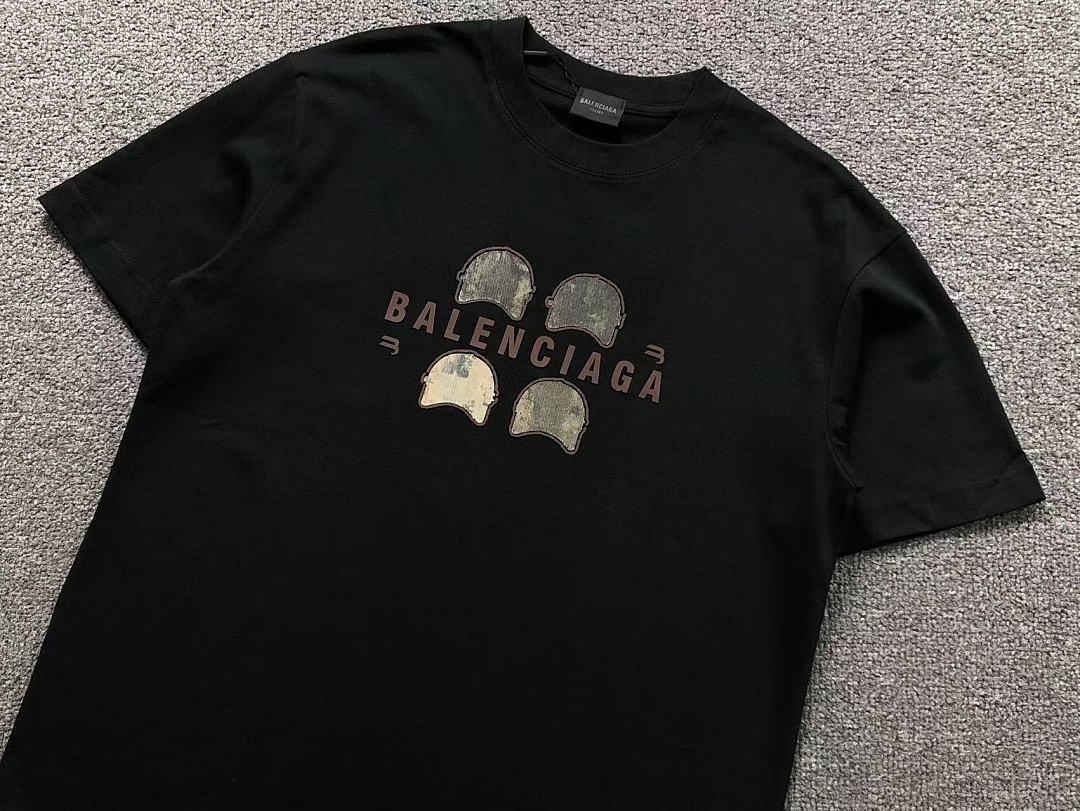 Balenciaga 118 B⭐L⭐⭐⭐IA⭐A T-SHIRT 5252005147 (Im 170Cm 60Kg I Wear Size L In The Phot) - Image 9