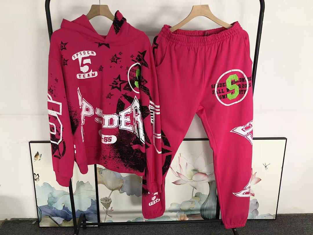 Sp5der TROUSERS 125 SP5DER HOODIE - Image 52