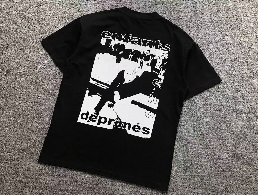 Chanel 85 ENFANTS RICHES DEPRIMES T-SHIRT 42012428162 (Im 170Cm 60Kg I Wear Size S In The Phot) - Image 6