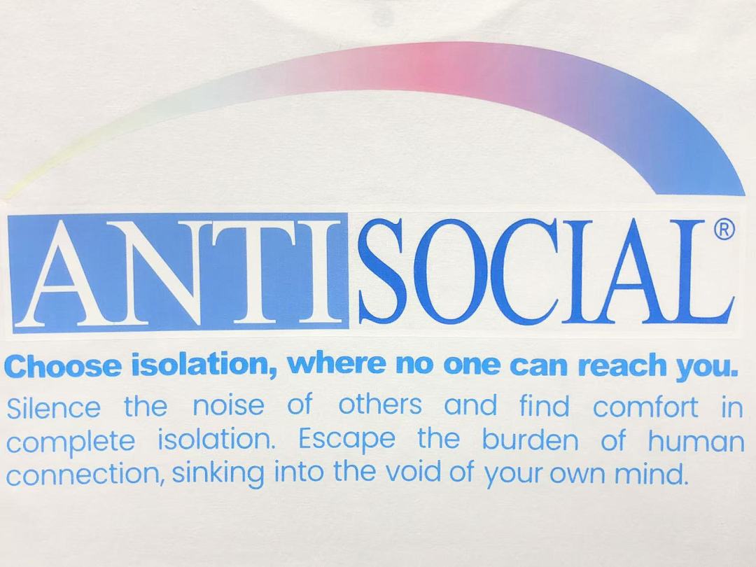 Christian Louboutin 85 ANTI SOCIAL CLUB T-SHIRT - Image 8