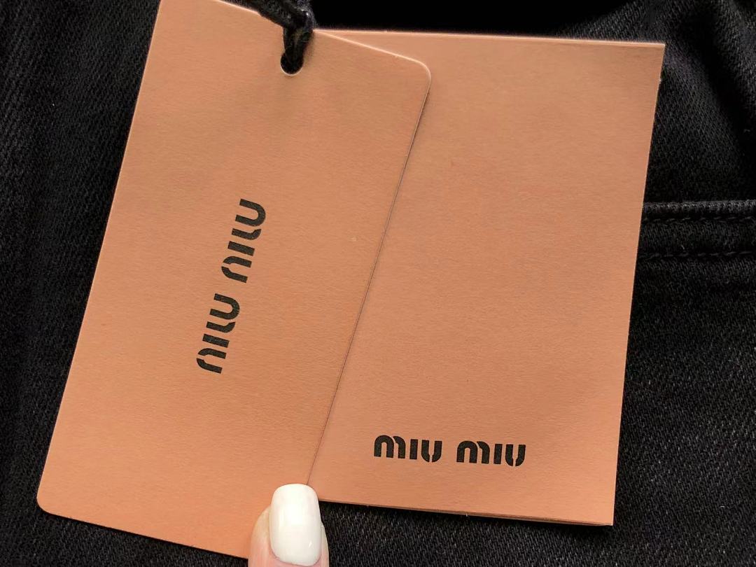 Miu Miu 218 M⭐U TROUSERS 5112241106 (Im 170Cm 60Kg I Wear Size S In The Phot) - Image 16