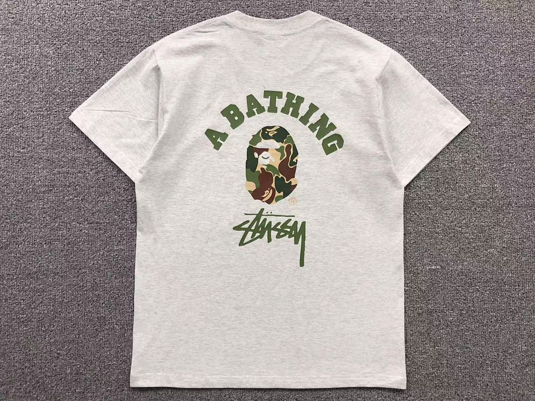 Bape 78 BAPE STUSSY T-SHIRT - Image 5