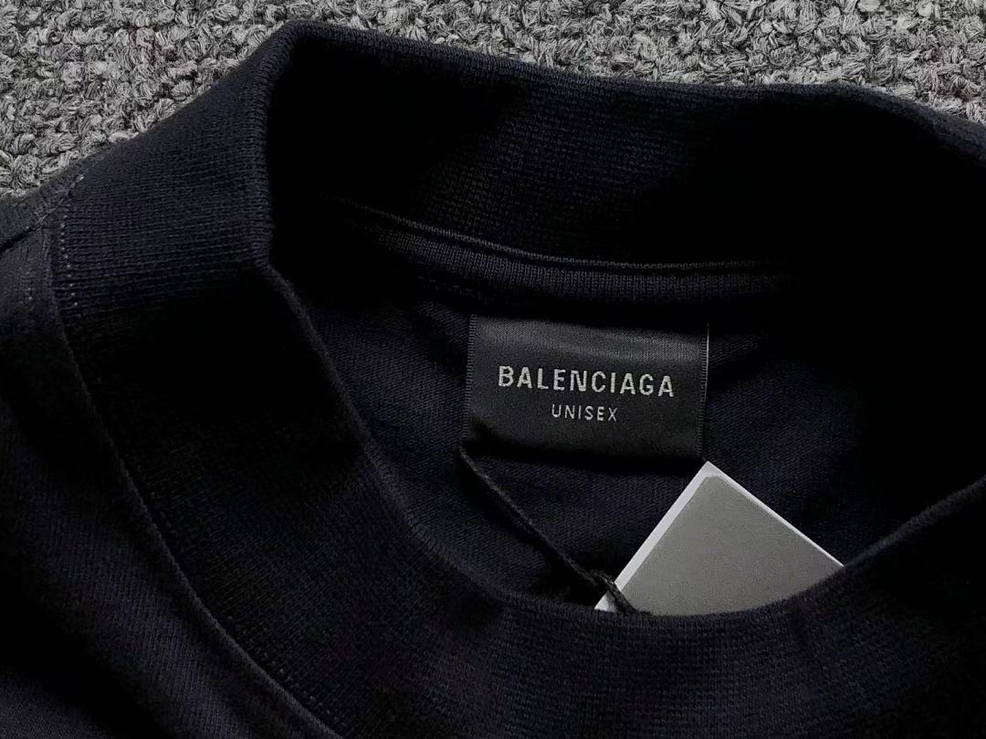 Balenciaga 128 B⭐L⭐⭐⭐IA⭐A T-SHIRT 42041304163 (Im 170Cm 60Kg I Wear Size XS In The Phot) - Image 15