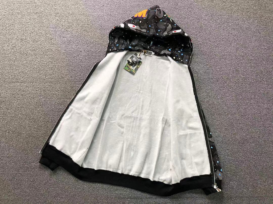 Bape 135 BAPE HOODIE 52070714158 (Im 170Cm 60Kg I Wear Size 3XL In The Phot) - Image 23