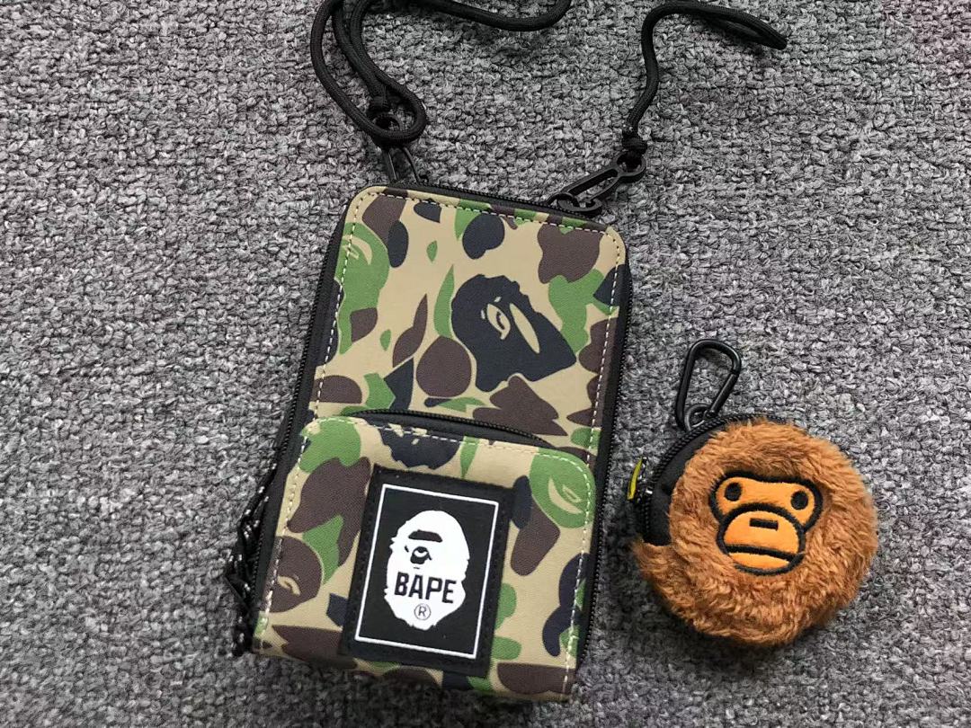 Bape 78 BAPE BAG 1106160513 (Long 13CM* Wide 6CM* High 19CM) - Image 7