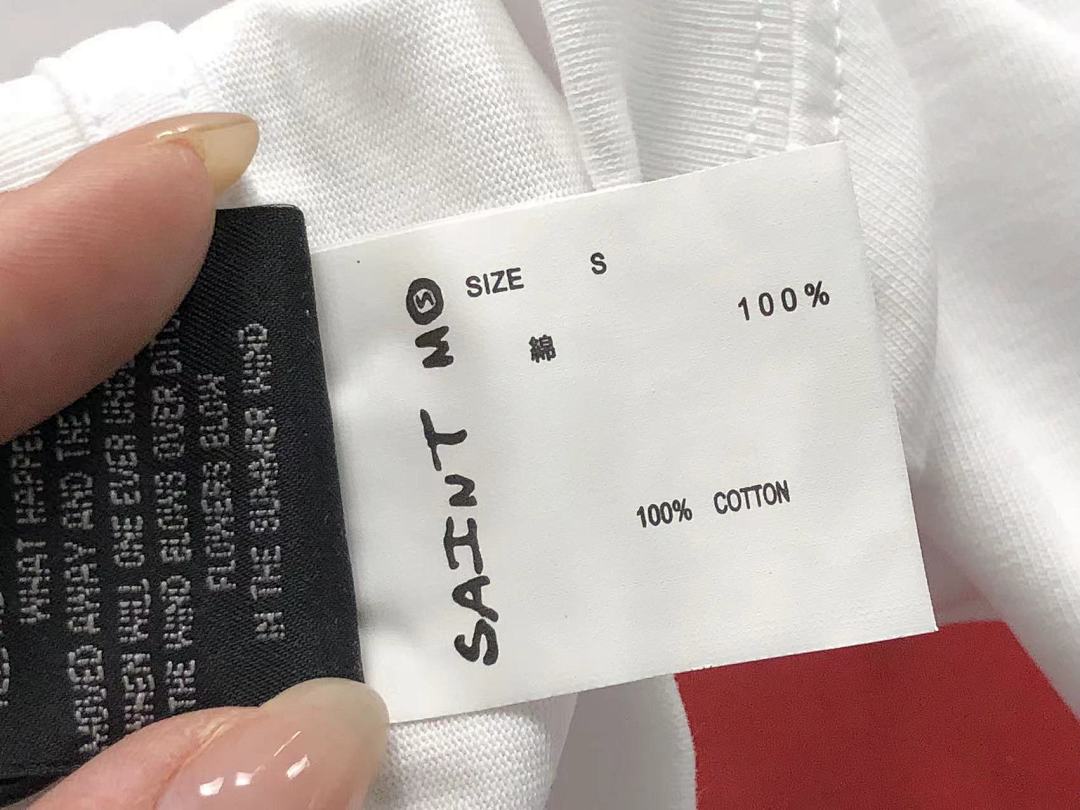 Bape 108 SAINT MICHAEL BAPE T-SHIRT 3201211217 (Im 170Cm 60Kg I Wear Size S In The Phot) - Image 17