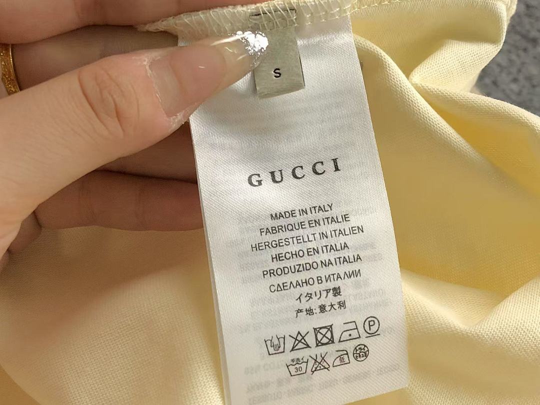 Gucci 85 G⭐C⭐I T-SHIRT 560606101 (Im 170Cm 60Kg I Wear Size S In The Phot) - Image 15