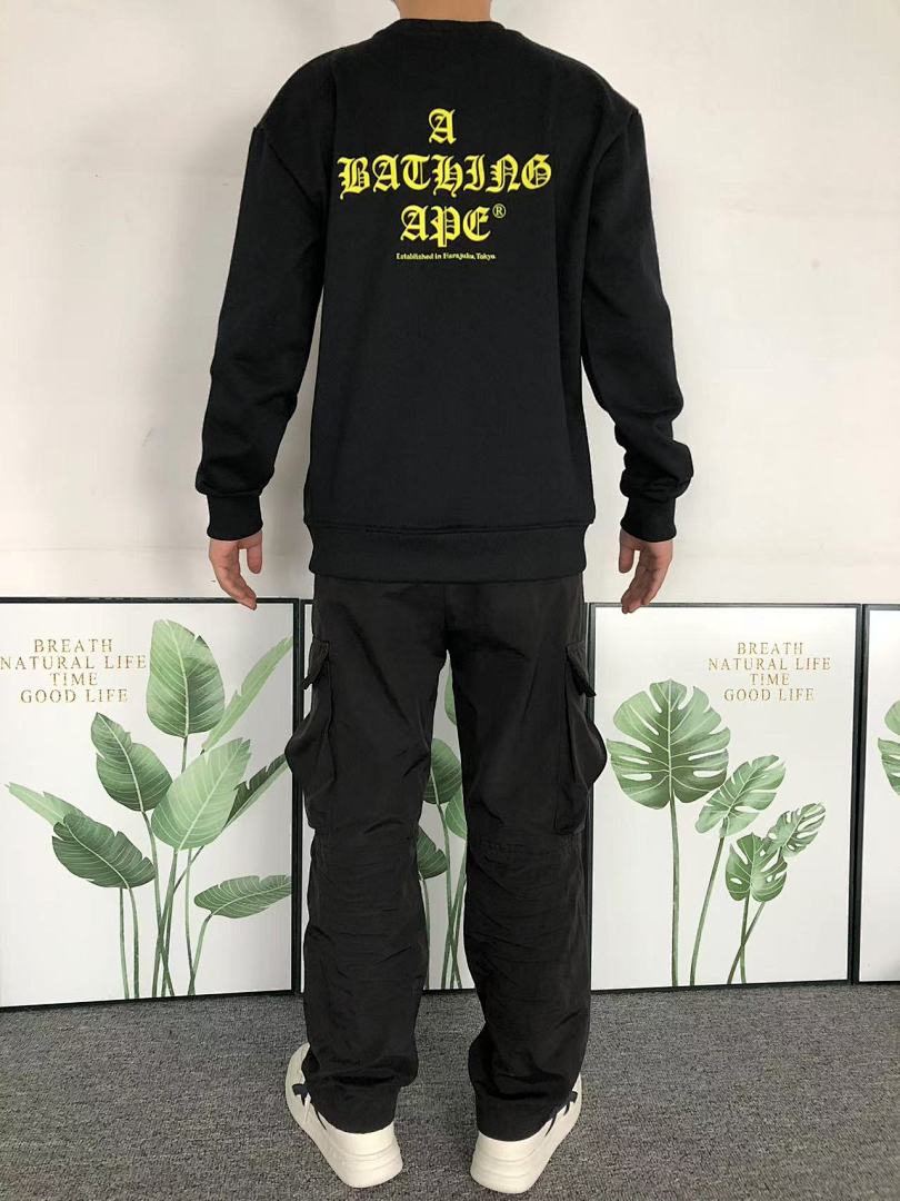 Bape 125 BAPE HOODIE 4111281017 (Im 170Cm 55Kg I Wear Size S In The Phot) - Image 4