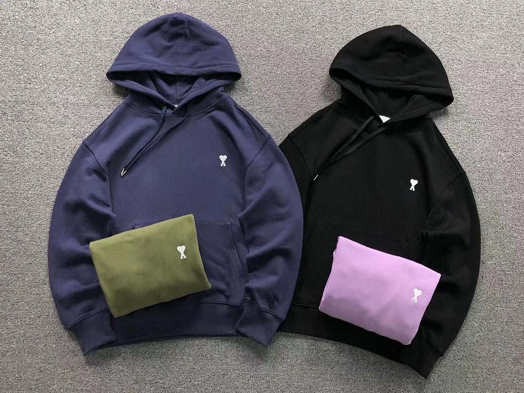 AMI 118 AMI HOODIE 57280388 (Im 170Cm 60Kg I Wear Size M In The Phot) - Image 5