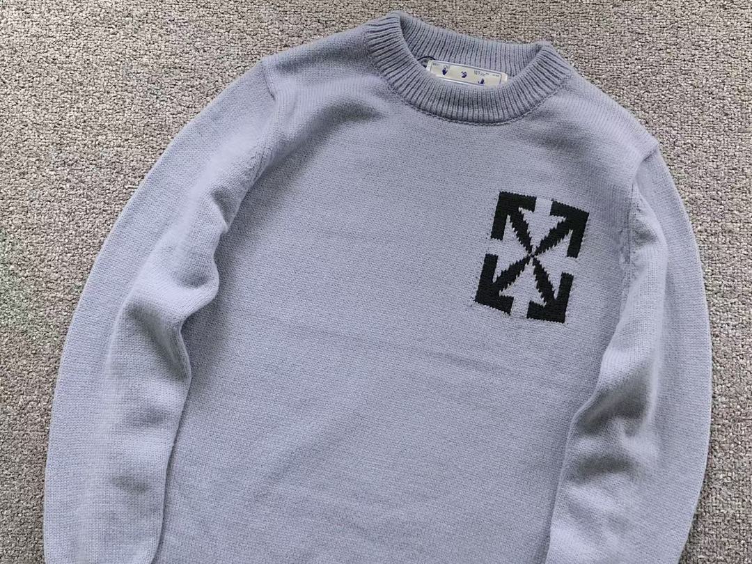 Off-White 125 OFF-WHITE SWEATER 11082317140 (Im 170Cm 60Kg I Wear Size M In The Phot) - Image 9