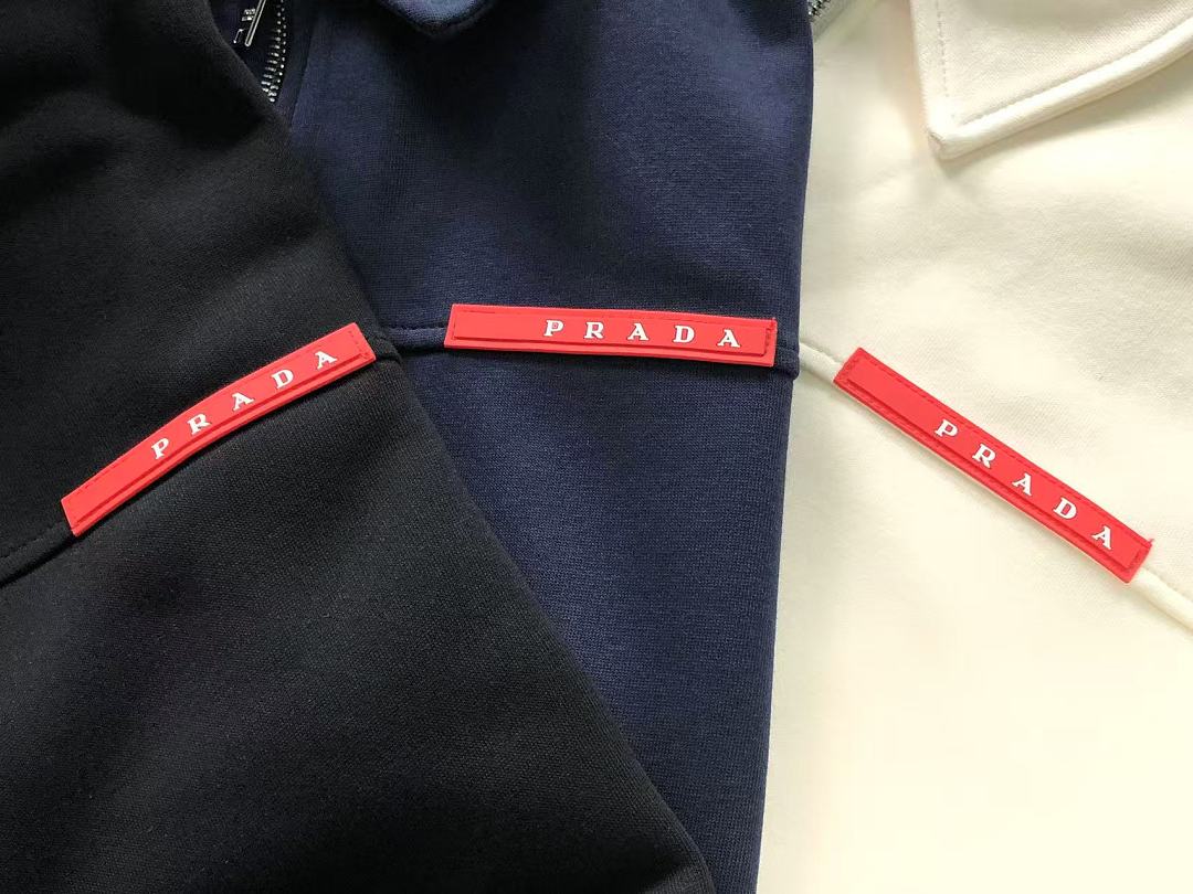 Prada 398 P⭐A⭐A HOODIE TROUSERS 52090307147 (Im 170Cm 60Kg I Wear Size M In The Phot) - Image 15