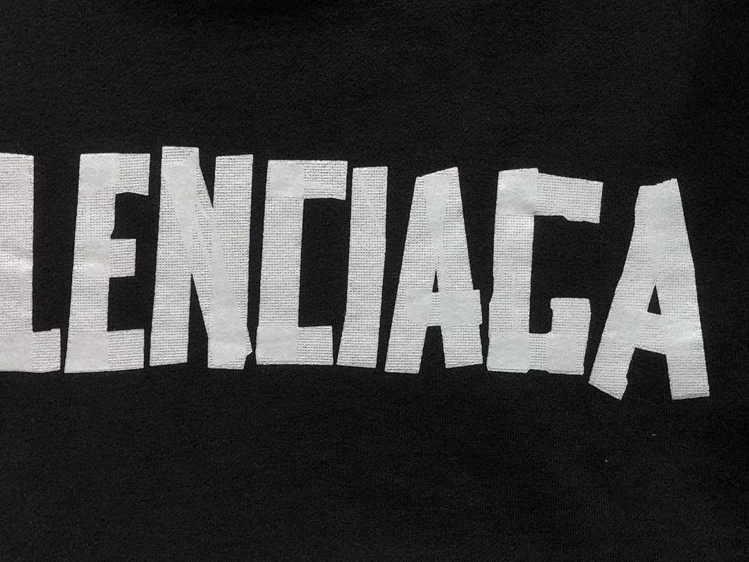 Balenciaga 225 B⭐L⭐⭐⭐IA⭐A HOODIE 5101185136 (Im 170Cm 60Kg I Wear Size S In The Phot) - Image 11