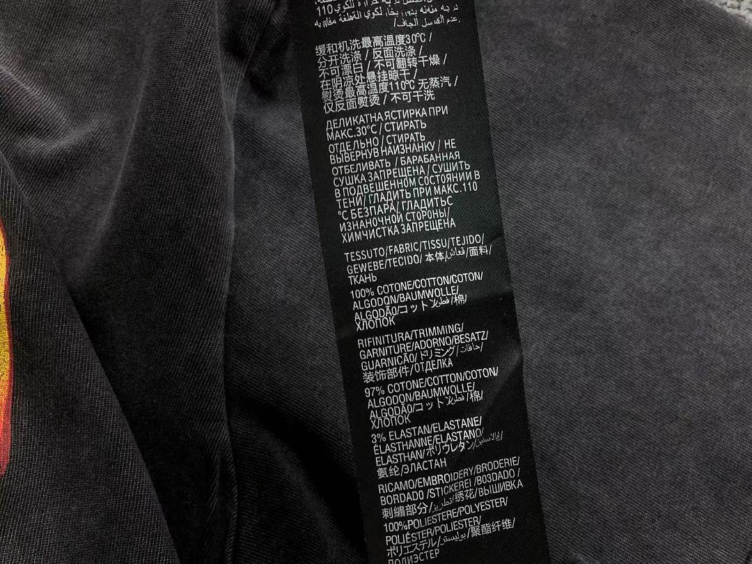 Balenciaga 135 B⭐L⭐⭐⭐IA⭐A T-SHIRT 42042009163 (Im 170Cm 60Kg I Wear Size XS In The Phot) - Image 21