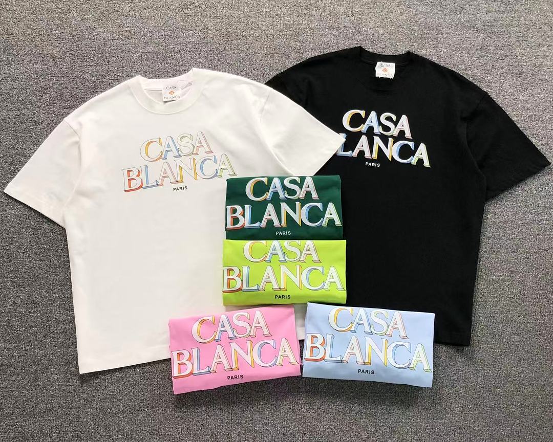 Casablanca 105 CASABLANCA T-SHIRT 52071809127 (Im 170Cm 60Kg I Wear Size L In The Phot) - Image 5
