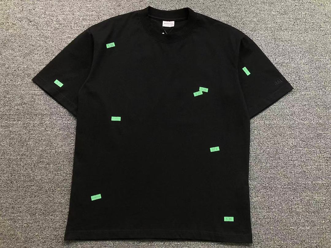 Balenciaga SHORTS158 B⭐L⭐⭐⭐IA⭐A T-SHIRT SHORTS 3206173321 (Im 170Cm 60Kg I Wear Size S In The Phot) - Image 8